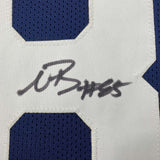 Autographed/Signed Noah Brown Dallas Thanksgiving Day Football Jersey JSA COA