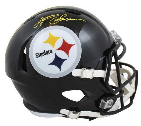 Steelers Lynn Swann Authentic Signed Full Size Speed Rep Helmet BAS Witnessed