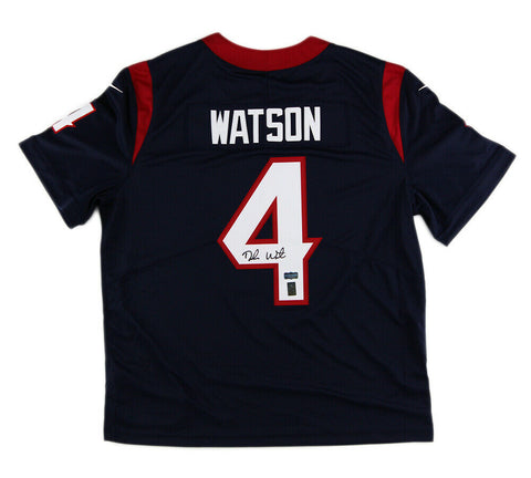 Deshaun Watson Signed Houston Nike Limited Navy Jersey