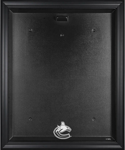 Vancouver Canucks Black Framed Logo Jersey Display Case - Fanatics Authentic