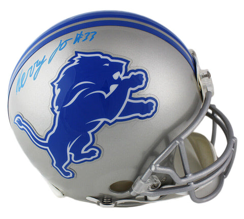 Kerryon Johnson Signed Detroit Lions Current Authentic NFL Helmet