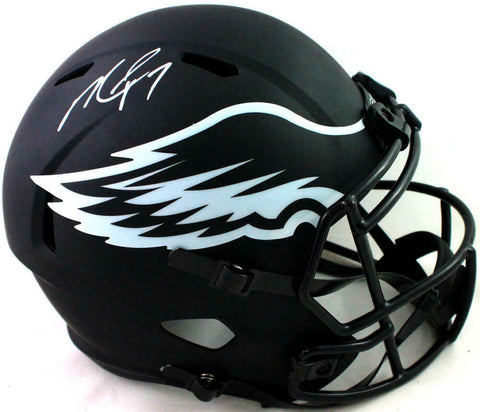 Michael Vick Signed Philadelphia Eagles F/S Eclipse Speed Helmet- JSA W *White