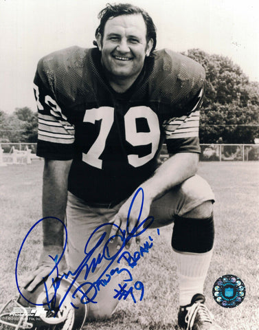 Ron McDole Autographed/Signed Washington Redskins 8x10 Photo Dawg 27874
