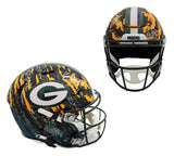 Brett Favre Signed Licensed Green Bay Packers Speed Flex Authentic Custom Helmet