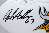 Jared Allen Autographed Minnesota Vikings Logo Football-Beckett W Hologram