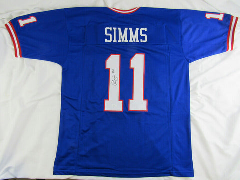 Phil Simms Signed New York Giants Jersey (JSA Hologram) 2xSuper Bowl Champion