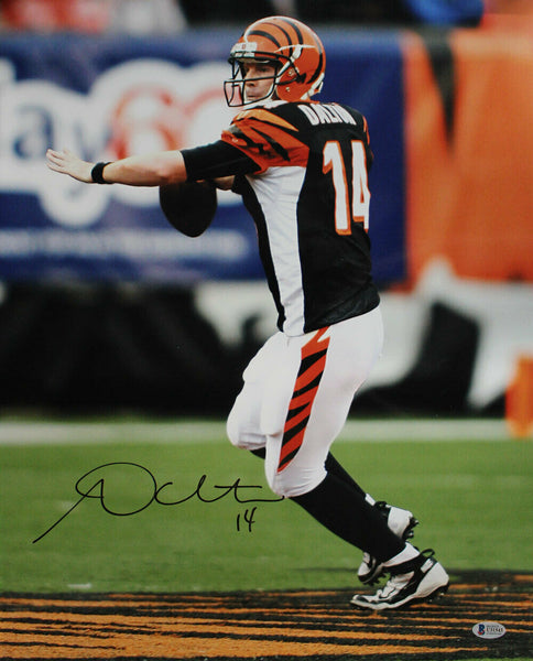 Andy Dalton Autographed/Signed Cincinnati Bengals 16x20 Photo BAS 29064
