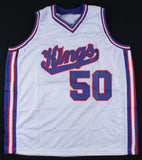 Ralph Sampson Signed Kings Jersey (PSA COA) Sacramento Center 1989-1991