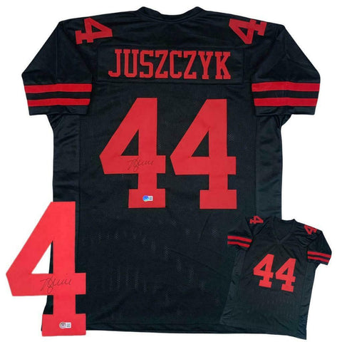 Kyle Juszczyk Autographed SIGNED Jersey - Black - Beckett Authentic