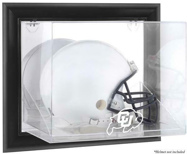 Colorado Buffaloes Black Framed Wall-Mountable Helmet Display Case - Fanatics