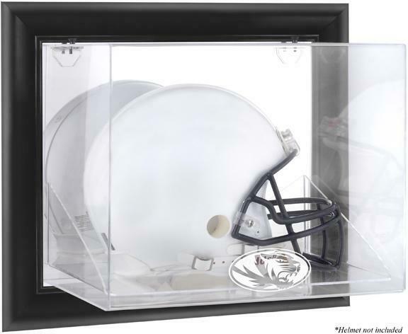 Missouri Tigers Black Framed Wall-Mountable Helmet Display Case - Fanatics