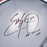 Eddie George Signed Ohio State Authentic ProLine Full-Size Helmet w/'Heisman'95'