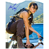 Michelle Rodriguez Autographed Fast and Furious Letty 11x14 Action Scene Photo