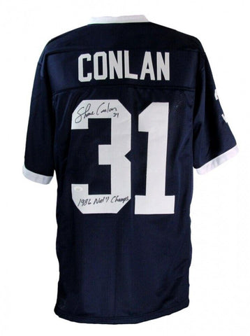 Shane Conlan Signed Penn State Nittany Lions Jersey (JSA COA)"1986 Natl. Champs"