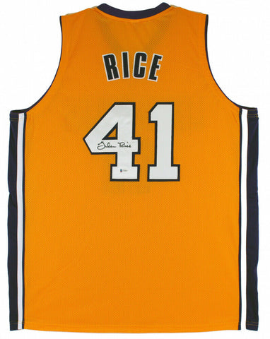 Glen Rice Signed Los Angeles Lakers Yellow Home Jersey (JSA COA) 3xNBA All Star