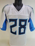 Hassan Haskins Signed Tennessee Titans Jersey (Beckett) 2022 4th Round Pick R.B.