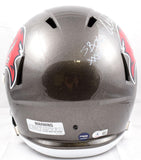 Warren Sapp Signed Buccaneers F/S 97-13 Speed Helmet w/3 insc.-Beckett W Holo