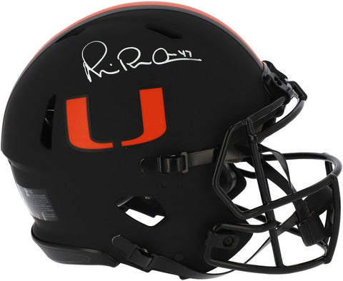 Michael Irvin Miami Hurricanes Signed Eclipse Authentic Helmet