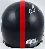 Bill Parcells Autographed New York Giants Mini Helmet W/ HOF- Beckett W Hologram
