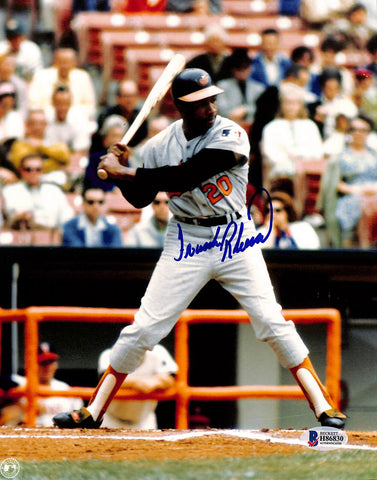 Orioles Frank Robinson Authentic Signed 8x10 Photo Autographed BAS 1