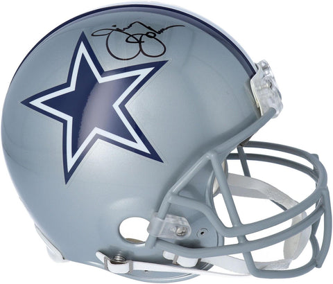 Jimmy Johnson Dallas Cowboys Signed Riddell Authentic Helmet