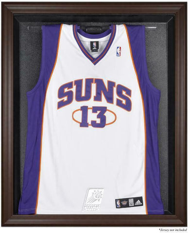 Phoenix Suns Brown Framed Jersey Display Case-Fanatics Authentic