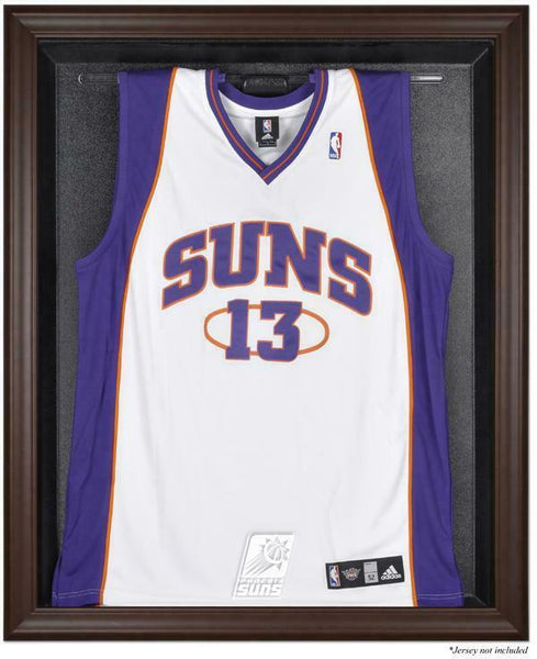 Phoenix Suns Brown Framed Jersey Display Case-Fanatics Authentic