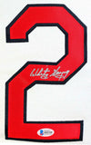 Whitey Herzog Autographed St. Louis Cardinals White Majestic Jersey- Beckett *2