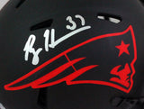 Rodney Harrison Autographed NE Patriots Eclipse Mini Helmet- Beckett W *Silver