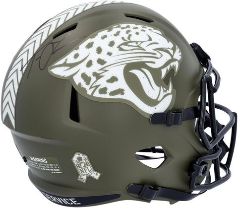Signed Trevor Lawrence Jaguars Helmet