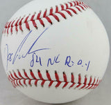 Doc Gooden Autographed Rawlings OML Baseball w/ 84 NL ROY - JSA W Auth