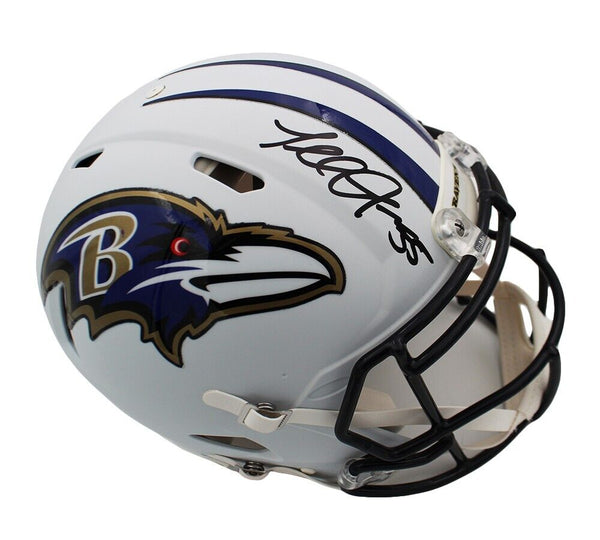 Terrell Suggs Signed Licensed Baltimore Ravens Speed Auth Hand Painted Helmet