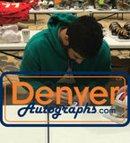 AJ Epenesa Autographed/Signed Buffalo Bills Speed Mini Helmet BAS 30873