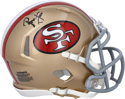 Ronnie Lott San Francisco 49ers Signed Riddell Speed Throwback Logo Mini Helmet