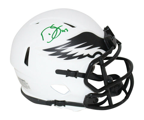 Darren Sproles Autographed Philadelphia Eagles Lunar Mini Helmet BAS 31497