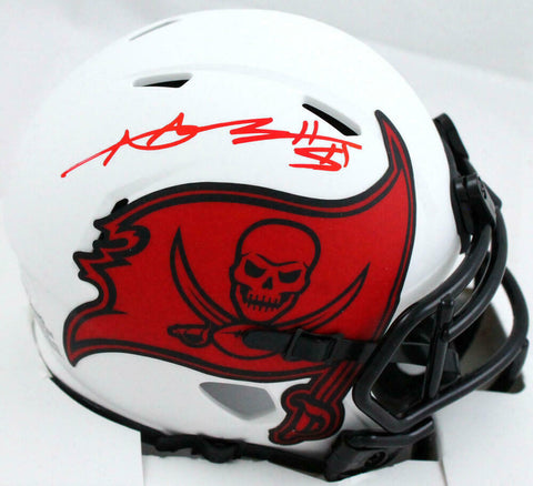 Antonio Brown Autographed Tampa Bay Buccaneers Lunar Speed Mini Helmet-JSA W