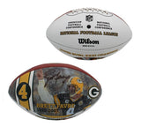 Brett Favre Signed Green Bay Packers Wilson Authentic Limited Edition Football
