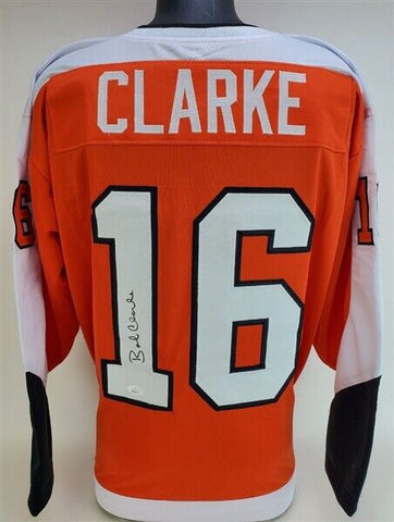 Bobby Clarke Signed Philadelphia Flyers Captain's Jersey (JSA COA) 1969-1984
