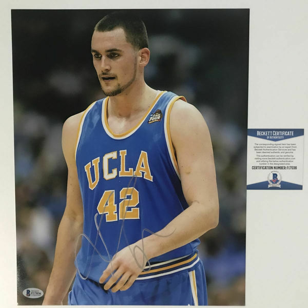 Autographed/Signed KEVIN LOVE UCLA Bruins 11x14 College Basketball Photo BAS COA