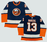 MATHEW BARZAL Autographed NY Islanders Authentic Reverse Retro Jersey FANATICS