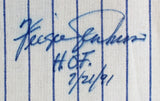 Cubs Fergie Jenkins "HOF 7/21/91" Signed Pinstripe CC M&N Jersey BAS #BD20039