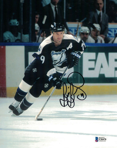 Brian Bradley Autographed/Signed Tampa Bay Lightning 8x10 Photo BAS 29792