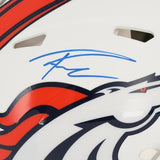 Russell Wilson Denver Broncos Signed Riddell FlatSpeed Authentic Helmet