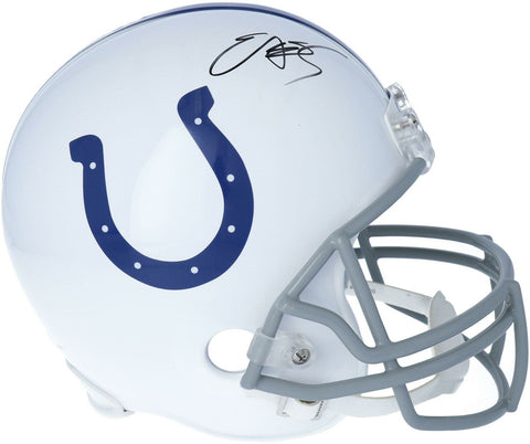 Edgerrin James Indianapolis Colts Autographed Riddell Replica Helmet