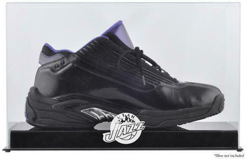 Utah Jazz Team Logo Basketball Shoe Display Case - Fanatics