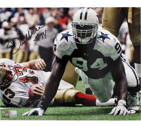 Demarcus Ware Signed Dallas Cowboys Unframed 16x20 Photo - Versus 49ers