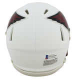Cardinals Kyler Murray Authentic Signed Flat White Speed Mini Helmet BAS Witness