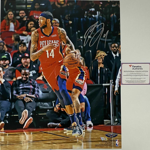 Autographed/Signed BRANDON INGRAM New Orleans Pelicans 16x20 Photo Fanatics COA