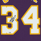 SHAQUILLE O'NEAL Autographed Los Angeles Lakers Authentic Jersey FANATICS