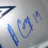 Amari Cooper Autographed Dallas Cowboys Speed Replica Helmet JSA 24006